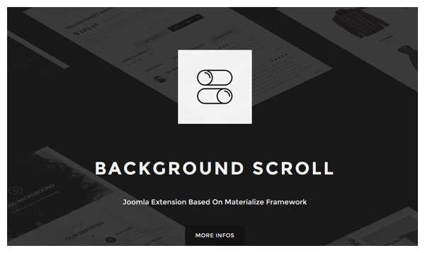 background scroll joomla module